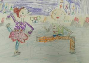 Вероника Кунина, 6 лет,   подготовительная  к  школе  группа "Б"